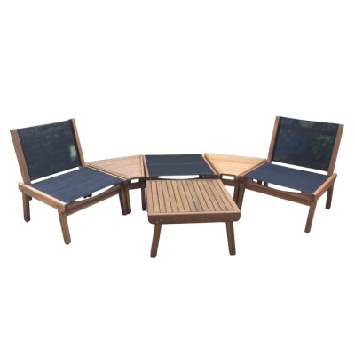 Bộ bàn ghế chất liệu gỗ 