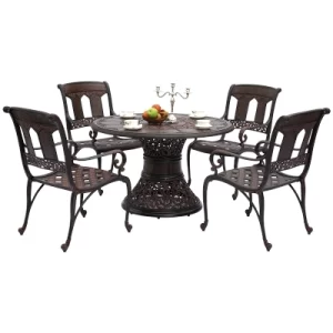 ban ghe nhom duc ngoai troi