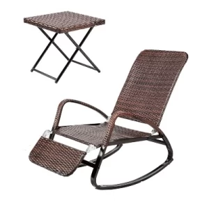 ban ghe thu gian ngoai troi