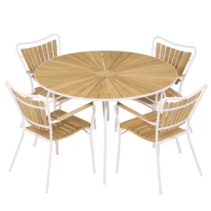 ban tron ghe nan gia go