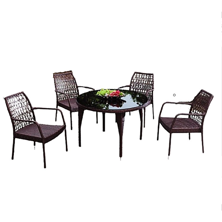 bo ban ghe nhua gia may ngoai troi 4 cho 77693