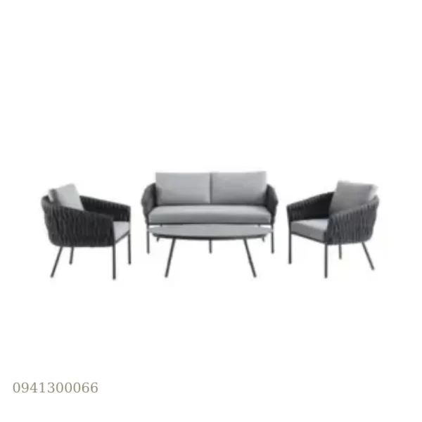 bo sofa khung nhom dan day 35839