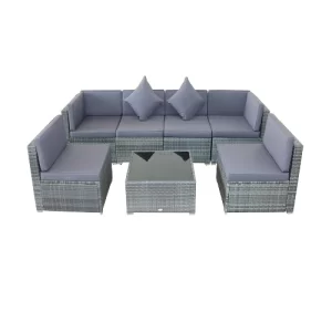 sofa nhựa mây 1