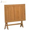 1 - Bàn gỗ xếp ngoài trời, sân vườn