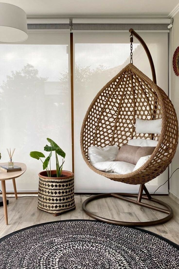 Ghế Xích Đu Giọt Nước Nhựa Giả Mây - Giá Tại Xưởng Ghế Xích Đu Giọt Nước Nhựa Giả Mây - Giá Tại Xưởng