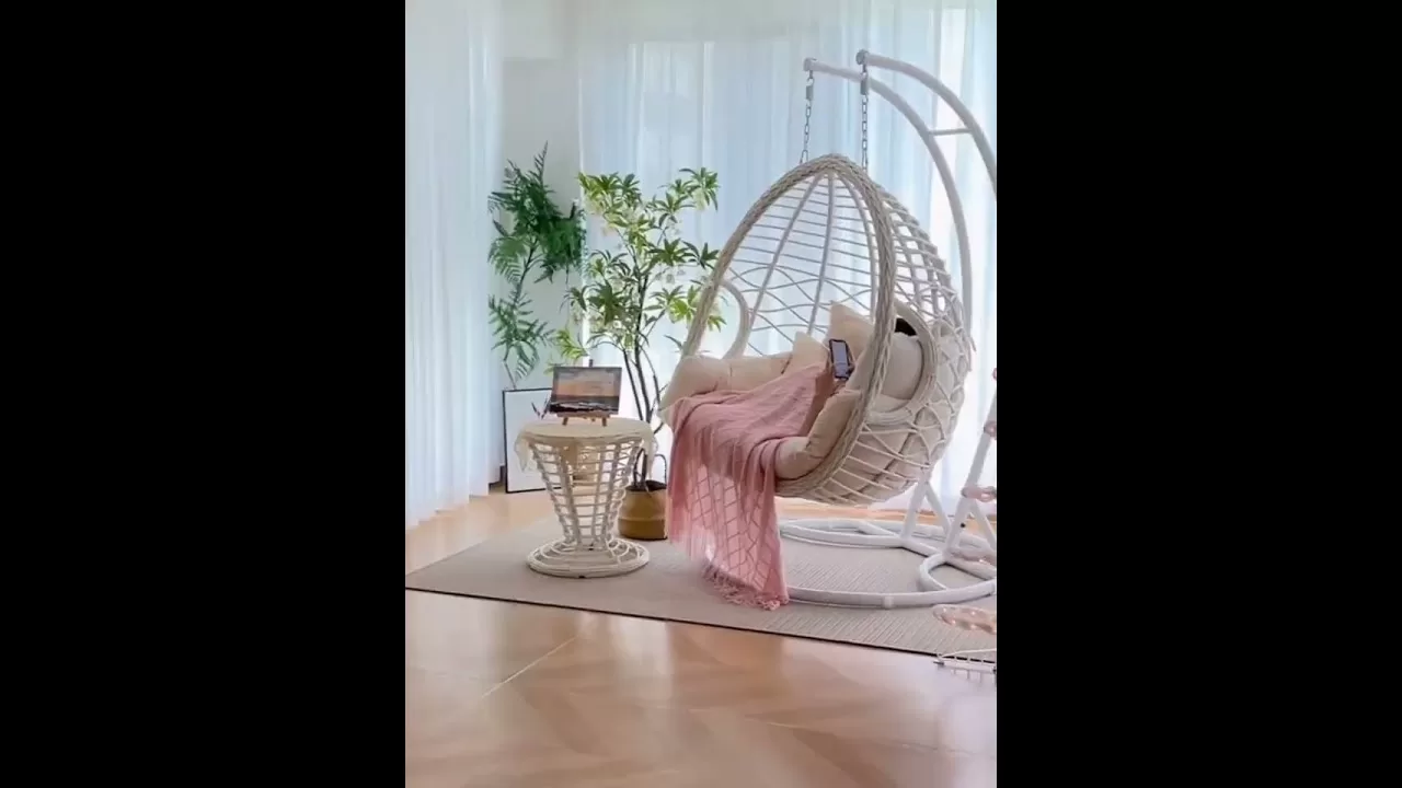 video thumbnail: xích đu trứng cho 2 người hàng sản xuất theo yêu cầu giá tốt tại nội thất shomes xíchđu swing - Địa Điểm Mua Xích Đu Gỗ Trong Nhà, Ngoài Trời Sang Trọng Chất Lượng