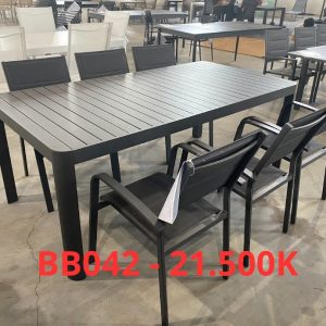bb042 21 500k - BỘ BÀN GHẾ ĂN - BB042