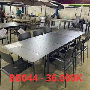 bb044 36 000k - BỘ BÀN GHẾ NGOÀI TRỜI - BB044