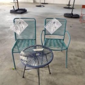 Bộ Bàn Ghế Sắt Ngoài Trời - Bb058