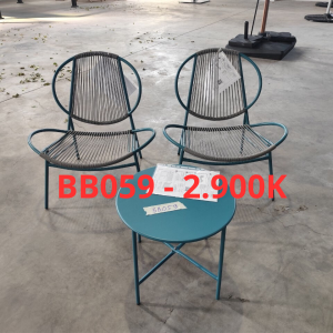 BỘ BÀN GHẾ NGOÀI TRỜI - BB059