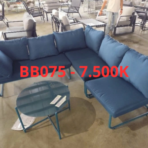 BỘ BÀN GHẾ SOFA NGOÀI TRỜI - BB075