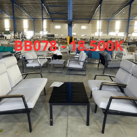 Bộ Sofa Khung Nhôm - Bb078