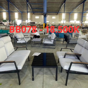 BỘ SOFA KHUNG NHÔM - BB078
