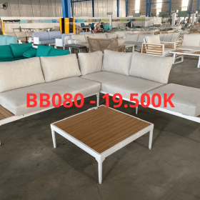 BỘ SOFA NGOÀI TRỜI KHUNG NHÔM – BB080