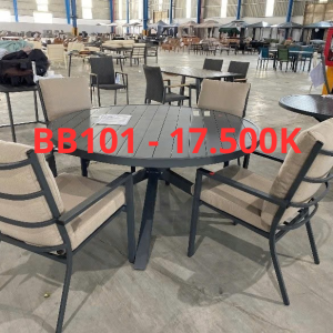 BỘ BÀN GHẾ ĂN NGOÀI TRỜI - BB101