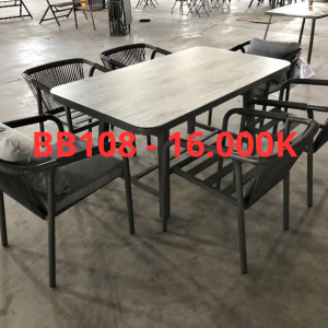 BỘ BÀN GHẾ ĂN NGOÀI TRỜI - BB108