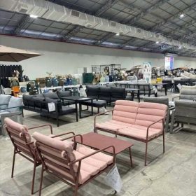 Bộ Sofa Ngoài Trời Khung Thép - 26sf05