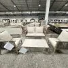 BỘ SOFA NGOÀI TRỜI NHÔM ĐAN DÂY 4 MÓN