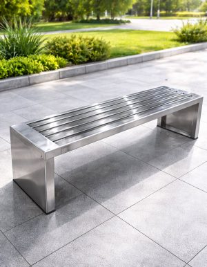 Ghế băng dài inox 1m5