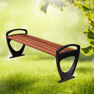 Ghế băng gỗ dài công viên 1m5 - góc 1