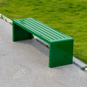 Ghế băng không tựa màu xanh dài 1m2
