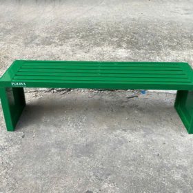 Ghế băng không tựa màu xanh dài 1m5