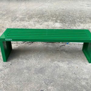 Ghế băng không tựa màu xanh dài 1m5