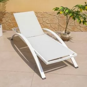 Ghế bể bơi ngoài trời vải lưới teslin