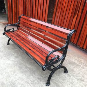 Ghế công viên có tựa cổ điển 1m8 - góc 1