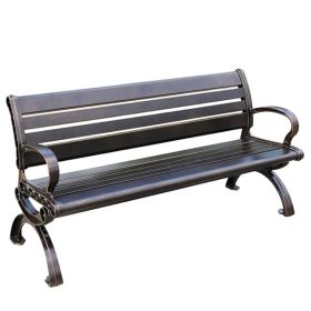 Ghế dài ngoài trời nhôm đúc 1m5