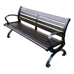 Ghế dài ngoài trời nhôm đúc 1m8 - góc 1