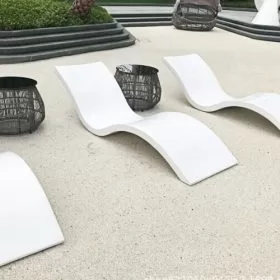Ghế hồ bơi composite