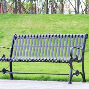 Ghế sắt ngoài trời 1m5 - góc 1