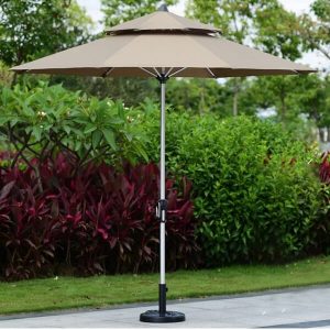 Ô che nắng bãi biển tròn chính tâm tán 2,7 mét - góc 1
