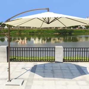 Ô dù che nắng loại tốt giá rẻ nhất lệch tâm tròn 3m - góc 1