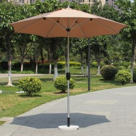 Ô dù quán cafe chính tâm tròn 2,7 mét - góc 1