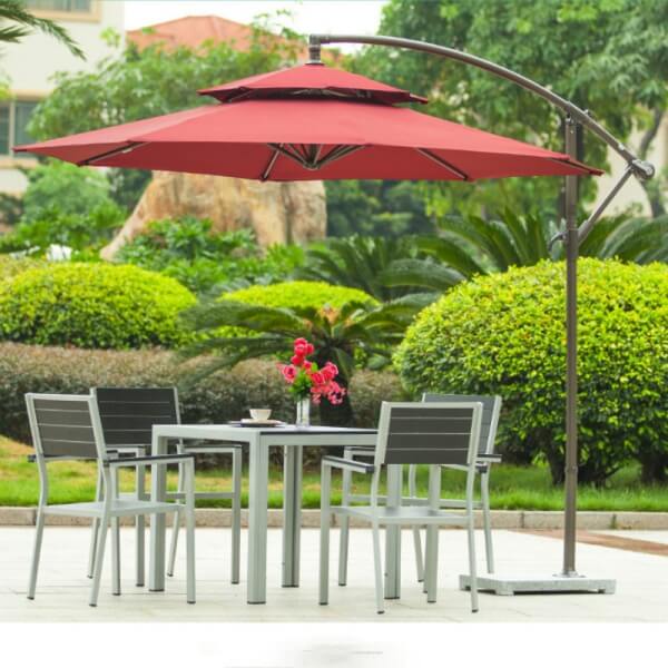 Trang chủ Ô lệch tâm tròn tán rộng 3 mét nhiều màu