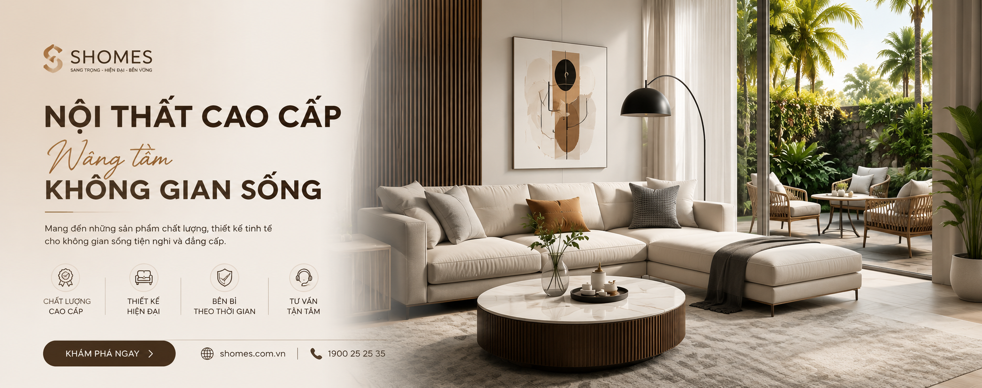 Nội thất cao cấp Shomes - Nâng tầm không gian sống