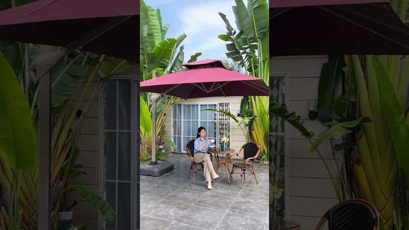Top 4 ô dù ngoài trời – Báo giá mới nhất & kinh nghiệm chọn