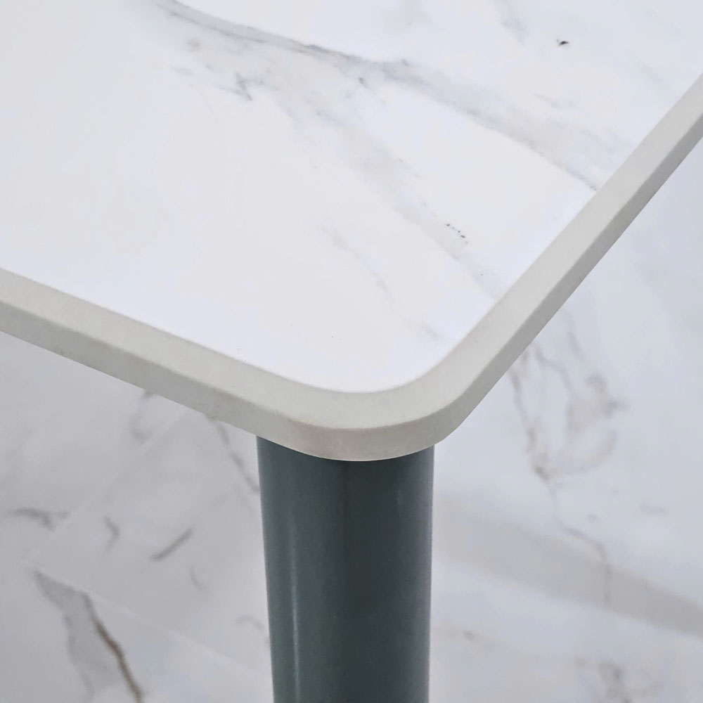 Bàn ăn 100x70cm mặt đá ceramic vân mây chân hệ CONE Bàn ăn 100x70cm mặt đá ceramic vân mây chân hệ CONE - hình 5