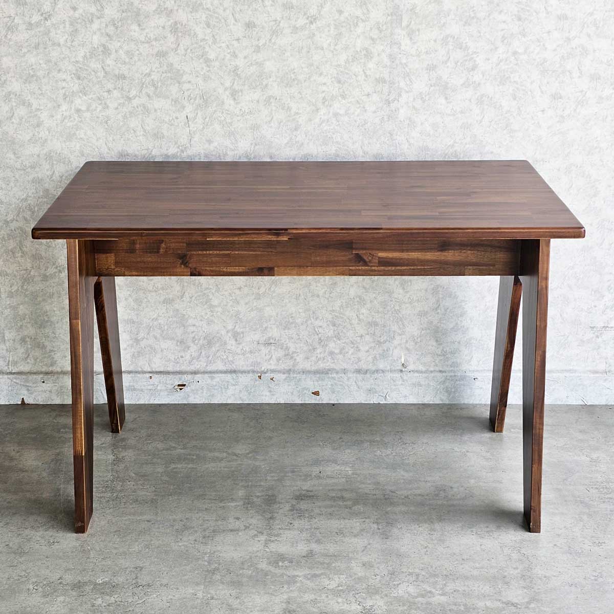 Bàn ăn 120x70cm gỗ tràm chân chữ A Bàn ăn 120x70cm gỗ tràm chân chữ A - hình 4