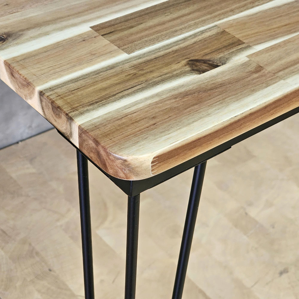 Bàn ăn 120x80cm gỗ tràm chân sắt Bàn ăn 120x80cm gỗ tràm chân sắt - hình 2