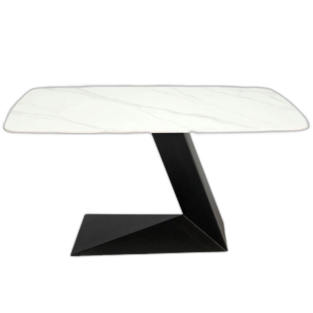 Bàn ăn 160x80cm mặt đá chân sắt Bàn ăn 160x80cm mặt đá chân sắt