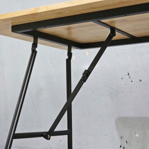 Bàn ăn Argon 120x70cm gỗ cao su - hình 1