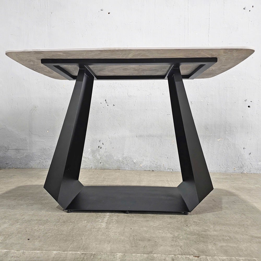 Bàn ăn chữ nhật 110x70cm mặt đá chân sắt Bàn ăn chữ nhật 110x70cm mặt đá chân sắt - hình 5