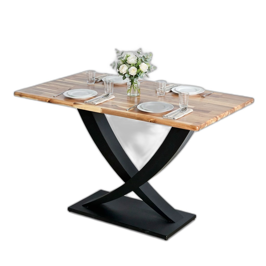 Bàn ăn chữ nhật 120x70cm gỗ tràm Bàn ăn chữ nhật 120x70cm gỗ tràm