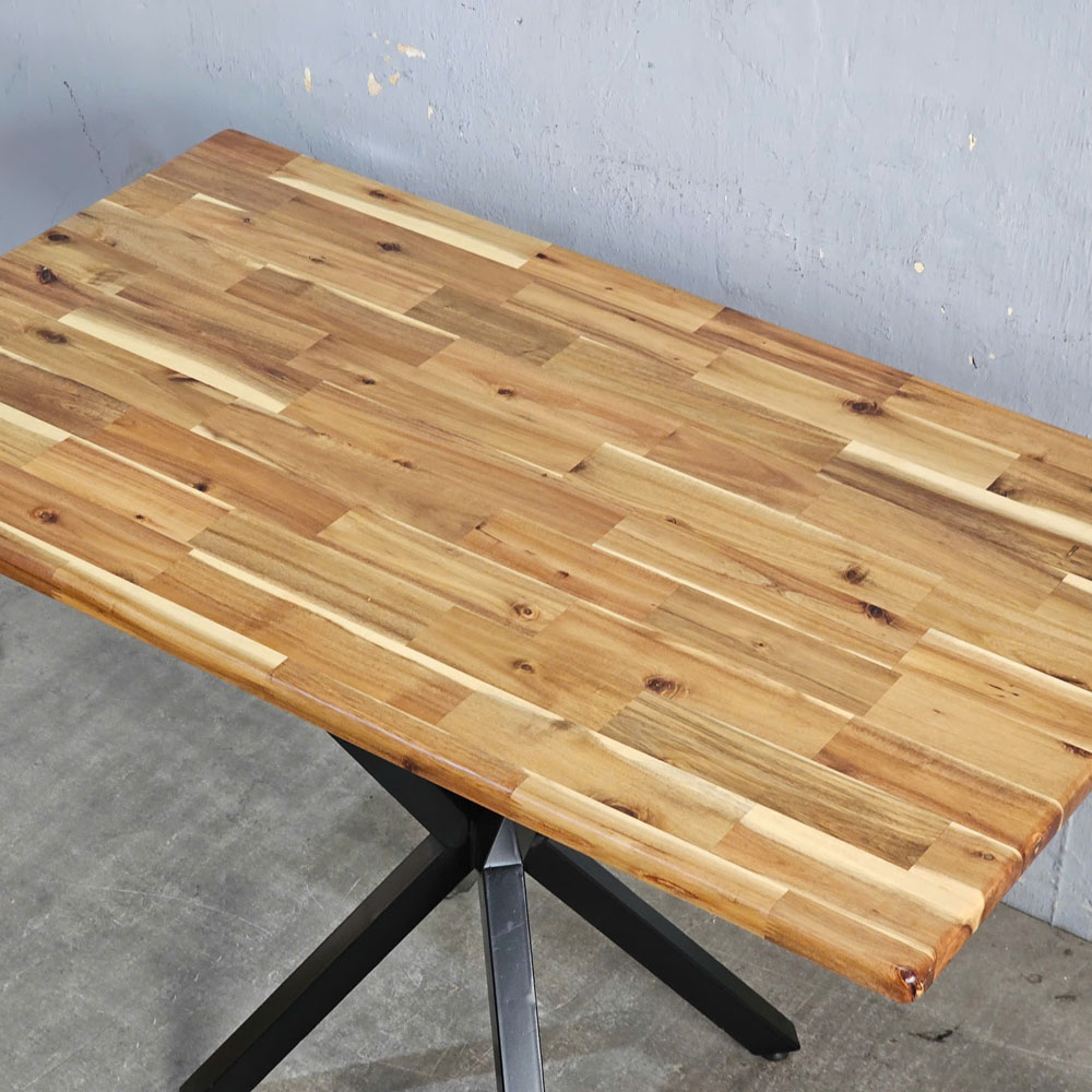 Bàn ăn chữ nhật 120x70cm gỗ tràm Bàn ăn chữ nhật 120x70cm gỗ tràm - hình 4
