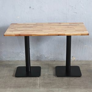 Bàn ăn chữ nhật 120x70cm gỗ tràm BA68234 - hình 1