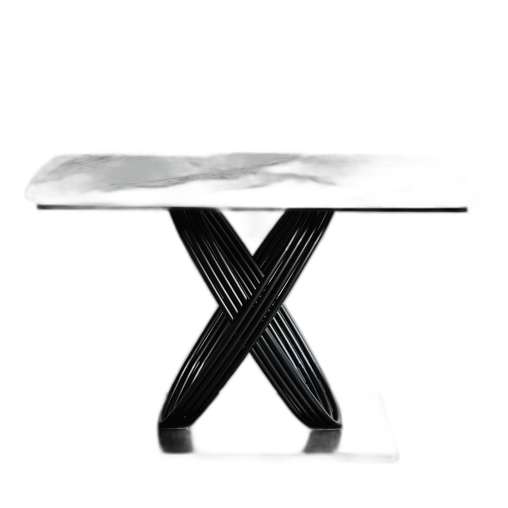 Bàn ăn chữ nhật 120x70cm mặt đá chân sắt nghệ thuật Bàn ăn chữ nhật 120x70cm mặt đá chân sắt nghệ thuật