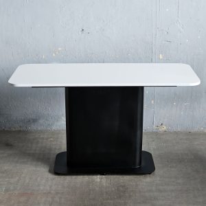 Bàn ăn chữ nhật 140x65cm gỗ cao su - hình 1